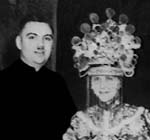Rev. and Mrs. Mills at their traditional Chinese wedding